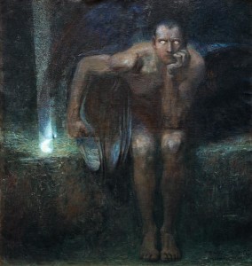 "Luzifer" di Franz von Stuck