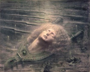 "Orfeo Morto" di Jean Delville