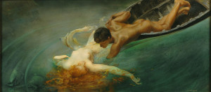 "La sirena" di Giulio Aristide Sartorio