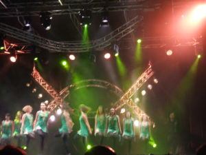 un'esibizione di danza irlandese al Bustofolk 2016