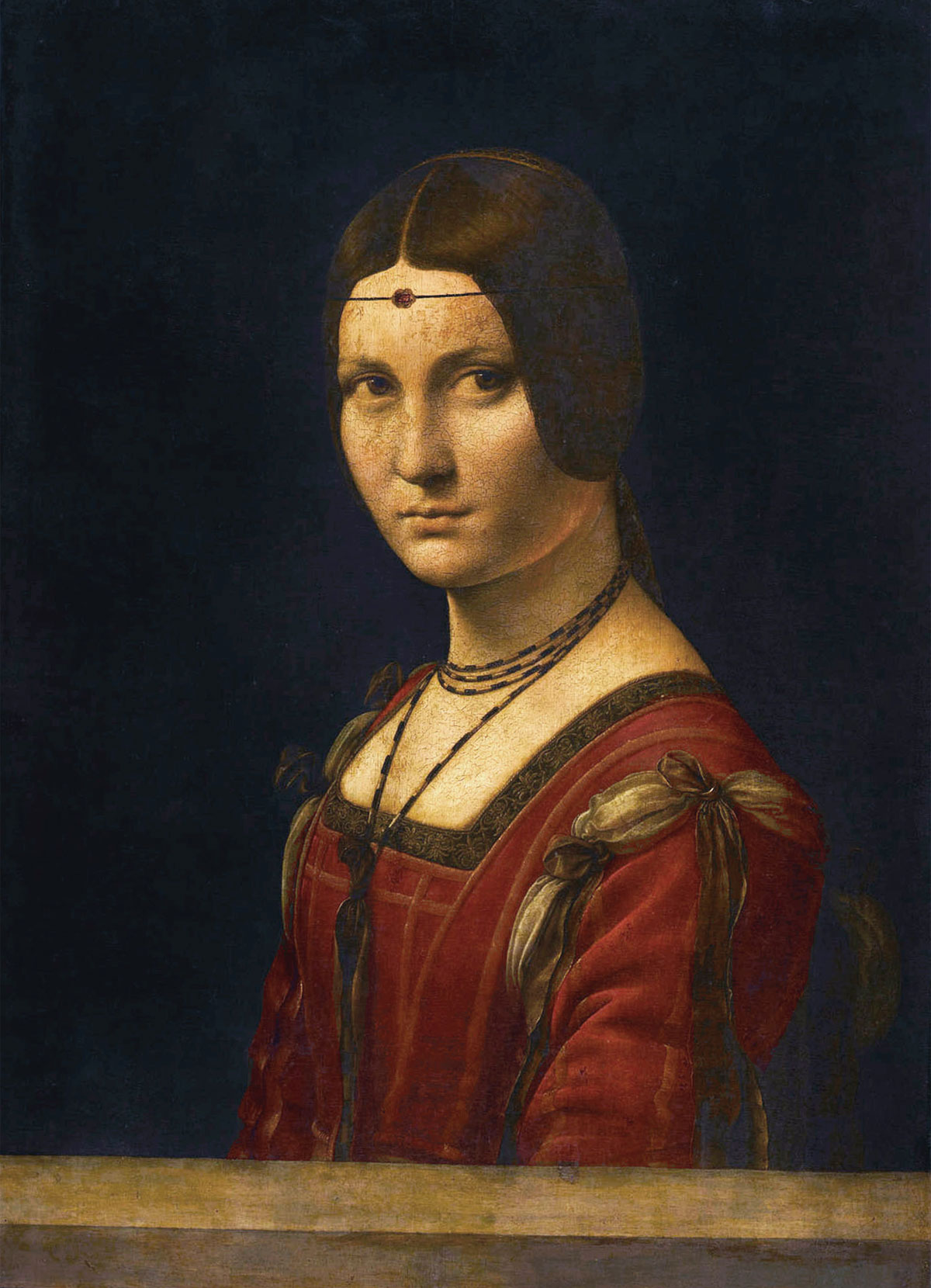 Belle-Ferronniere-Ritratto-di-Dama-Leonardo-da-Vinci-1482-1500