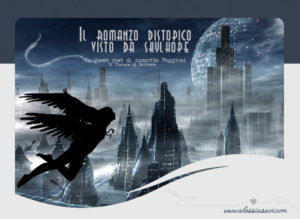 Illustrazione di copertia del romanzo "L'ombra di Lyamnay" realizzato e ideato da Alessia Savi.