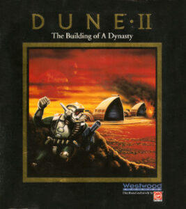 Copertina del videogioco "Dune II" (1993)